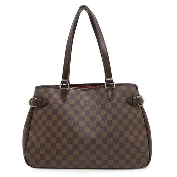LOUIS VUITTON Red Damier Tote Bag - Picture 1 of 16